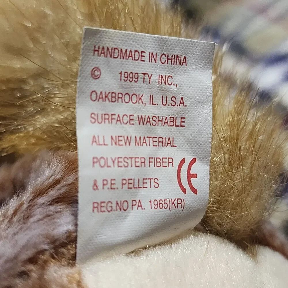 Chipper TY Beanie Baby Collection Retired Rare Errors #4
